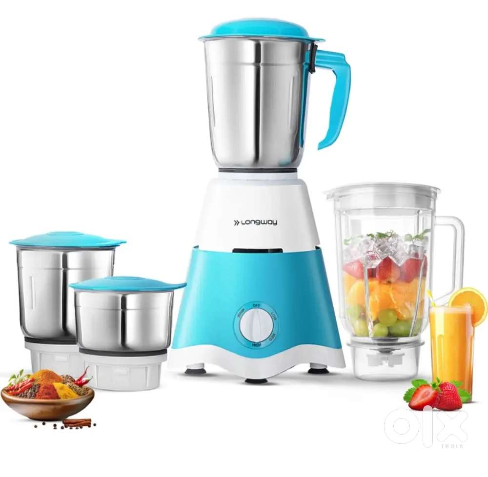 Longway Super DLX 750W juicer Mixer 4 Jar