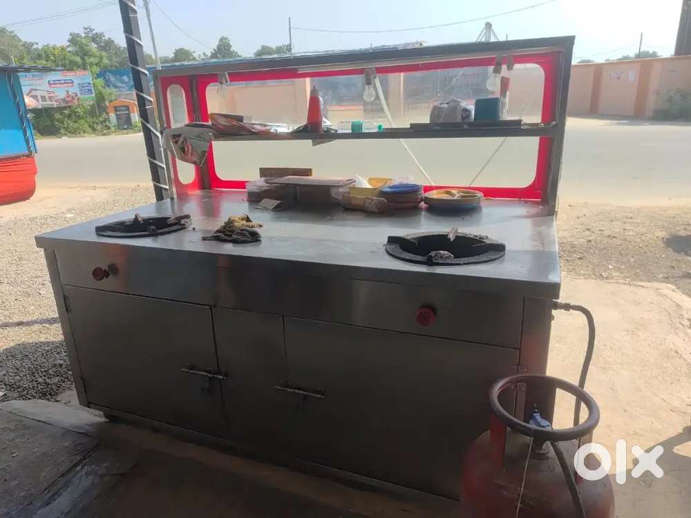 Fast food stall and mirchi stall