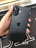Good Condition iPhone 16 256gb colour Black just for 63000