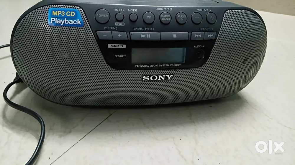 Sony personal audio system ZS-S10CP