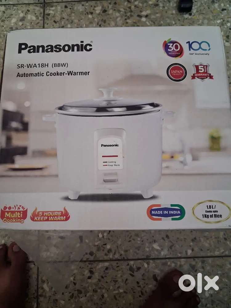 New Panasonic automatic rice cooker 1.8 ltr