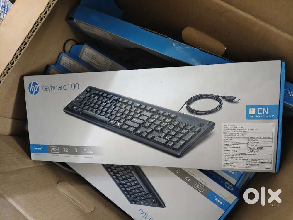 HP Keyboard 5 no's
