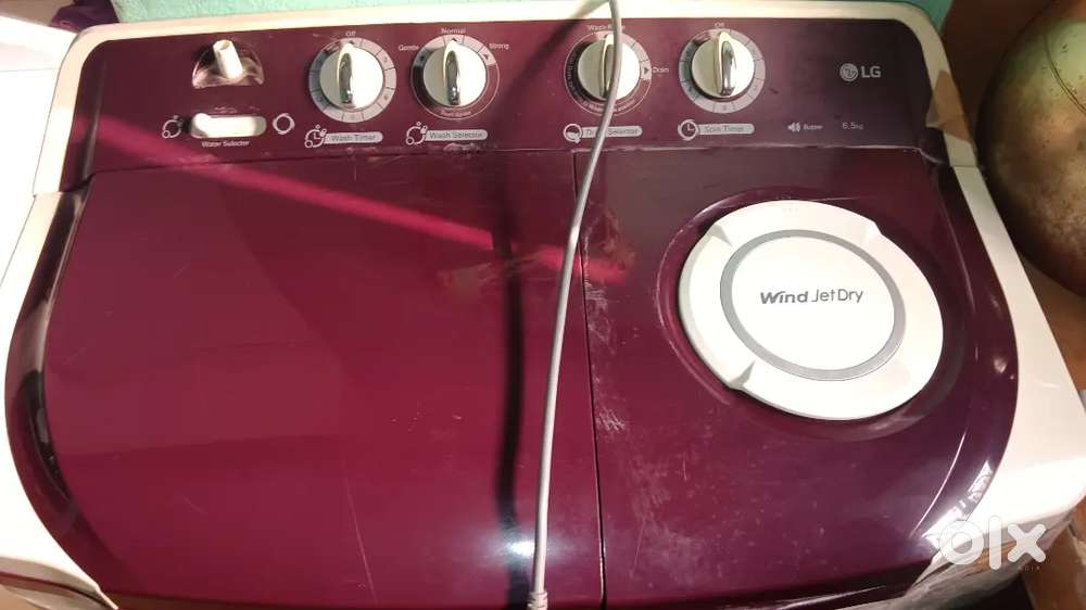 LG 7kg Semi-Automatic Washing Machine-Excellent Condition,Wind Jet Dry