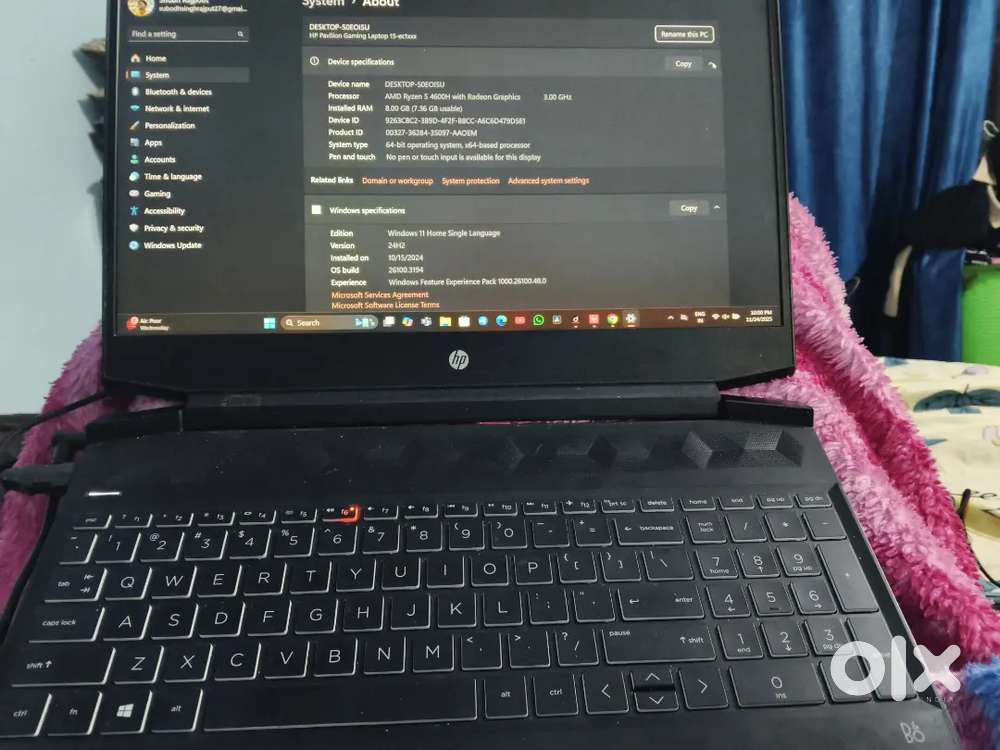 Brand new hp pavillion gaming laptop