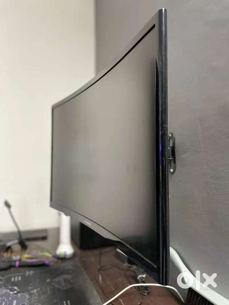 Samsung monitor 1080p, 24 inc, 72hz, amd freesync, curved