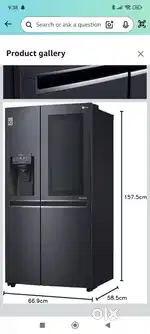 1.5 year old fridge LG