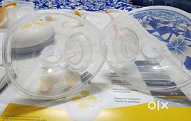 Medela Duo Hands-Free Electric Breast Pump - Yellow & White