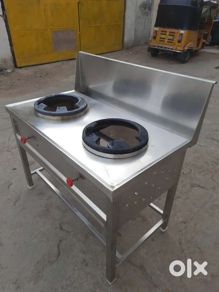 stainless steel 2-burner stove (Chinese) conditions For Sale
