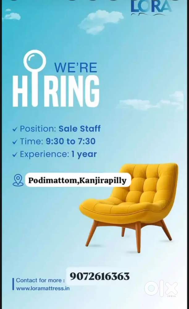 SHOWROOM sales staff male