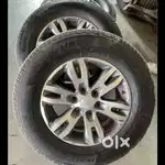 Ford endeavour company alloys and tyres