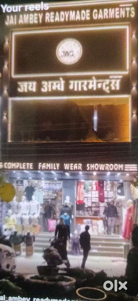 Salesman for mens wear showroom