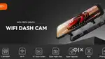 WOLFBOX G840H 12Mirror DashCam-2.5K Front &1080p WiFi,Hardware wirekit