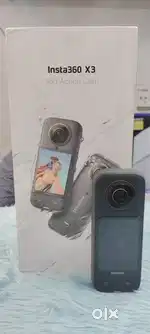 Insta360 X3 in Brand New condition with box cable protective pouch