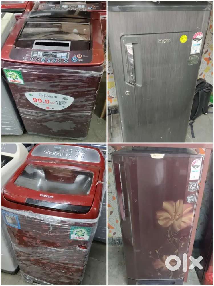 #DOUBLE DHAMAKA OFFER # 3 year warranty #free delivery #fridge and W/M
