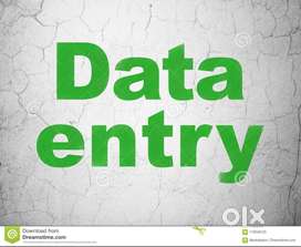 Ad Posting Job Work from Home Part Time Home Based Job of Data Entry.
