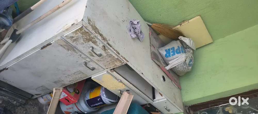 Computer table with cash drawer