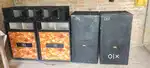 Dj setup  2 Bass . 2 Top  Twitter peti    HDA4000 . Stanger 500w mixar