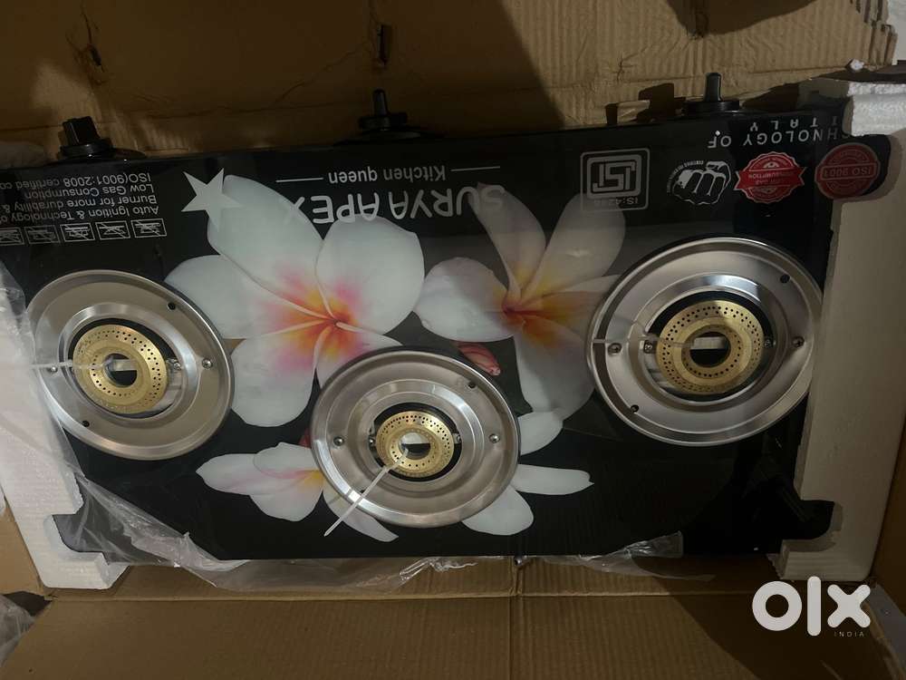 gas stove 3 burner