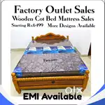 Wooden Bed Mattresses - Cuple Cot Beds - Memory Foam, Spring, Latex