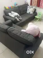 Selling Sofa 3+2 in good condition with 4 coushins