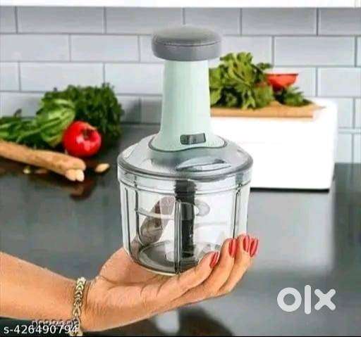 800ML Manually Handy Chopper Mixer Cut For Vegetable, Onion, Salad, To