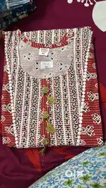Cotton top bottom shawl