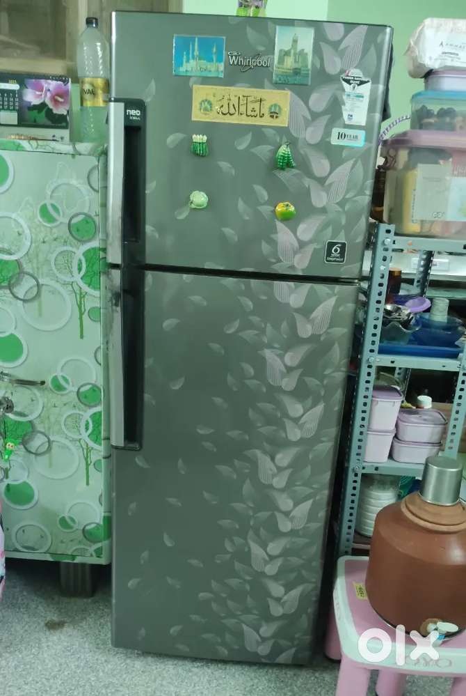 Double door fridge, whirlpool 6th sense deep freeze