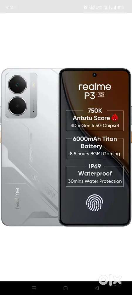 Realme p3 5g 8gb 128gb
