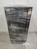 Godrej black colour flower design 5 star rating refrigerator