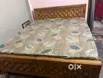 PURE SAGWAN HAND MADE BED