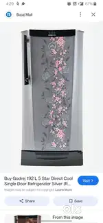 godrej single door 190 ltrs refrigerator