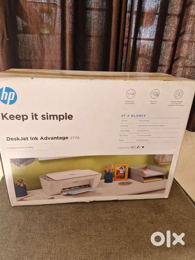 HP all in one Printer and bed
