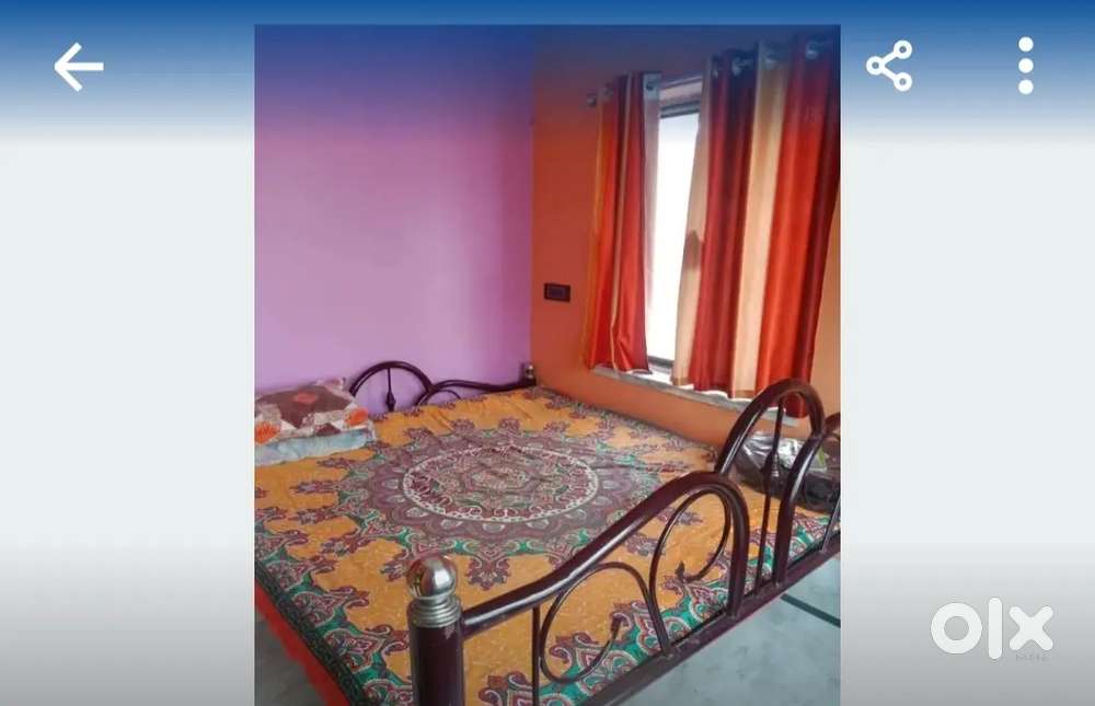 One bedroom with attached bathroom for rent