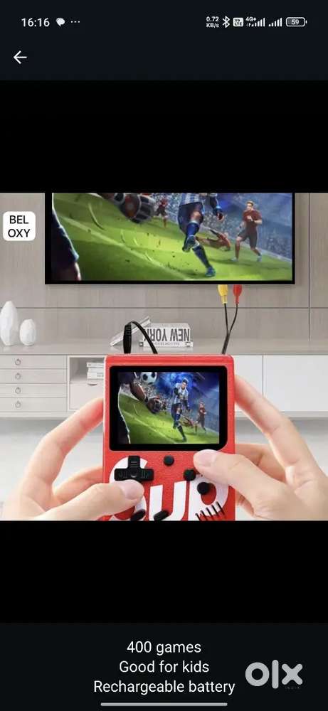 Sup game console 400 retro games