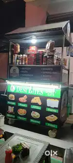 Pizza machine commercial , Cart , fryer