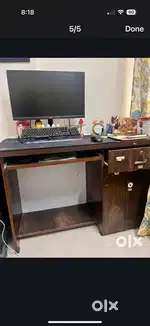Wooden Study table with drawers