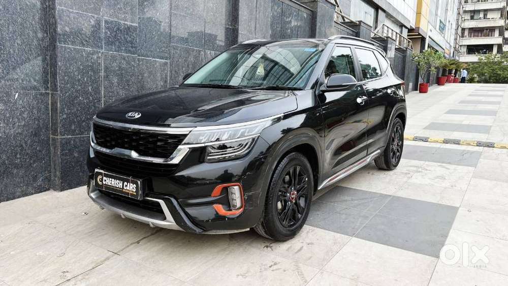 Kia Seltos HTX IVT G, 2021, Petrol