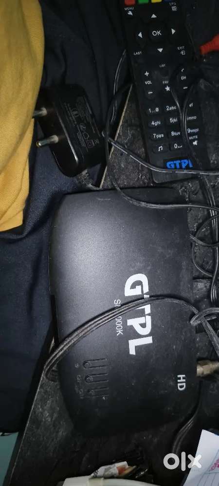 GTPL HD SET BOX WITH REMOTE
