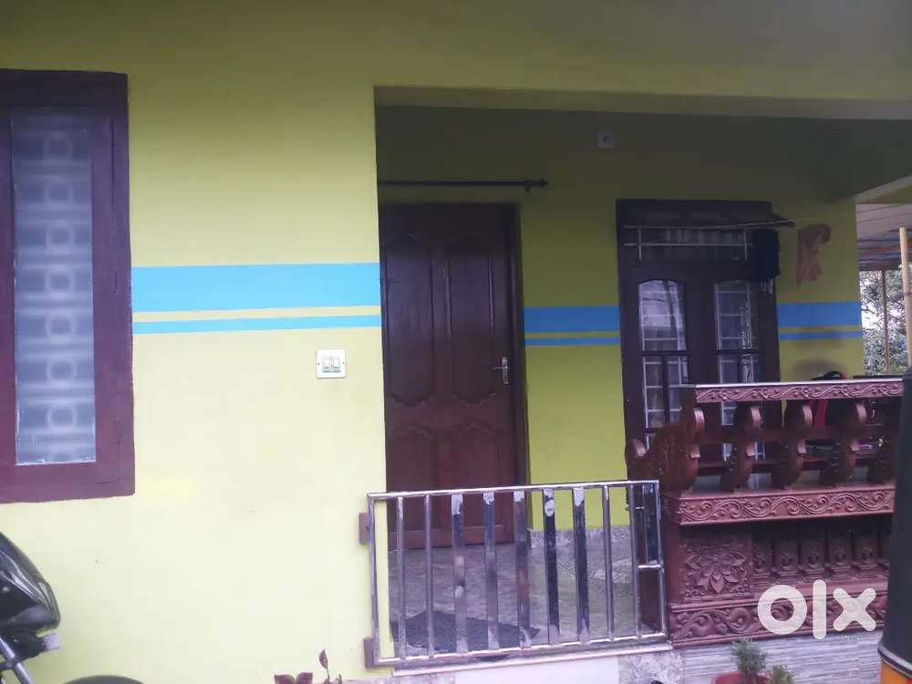 Plot with House for sale at kovalam