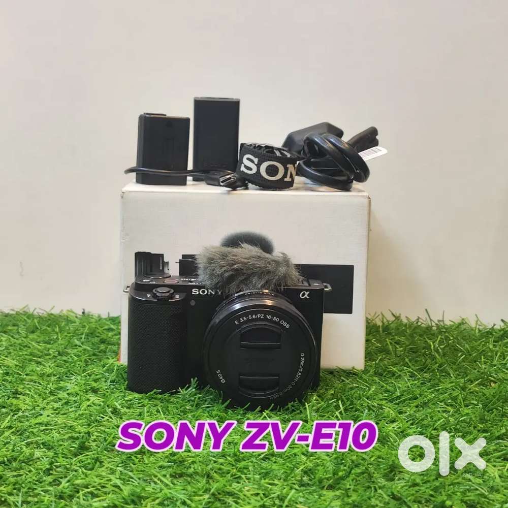 Sony ZV-E10 + 16-50mm Power Zoom Lens – Content Creator’s Camera