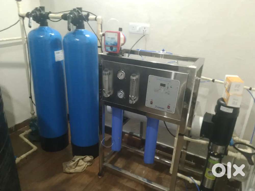 1000 lph ro water plant