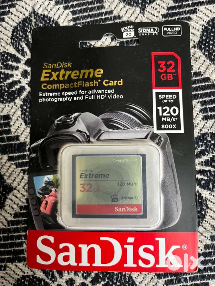Brand New SanDisk Extreme CompactFlash® Card 32 GB