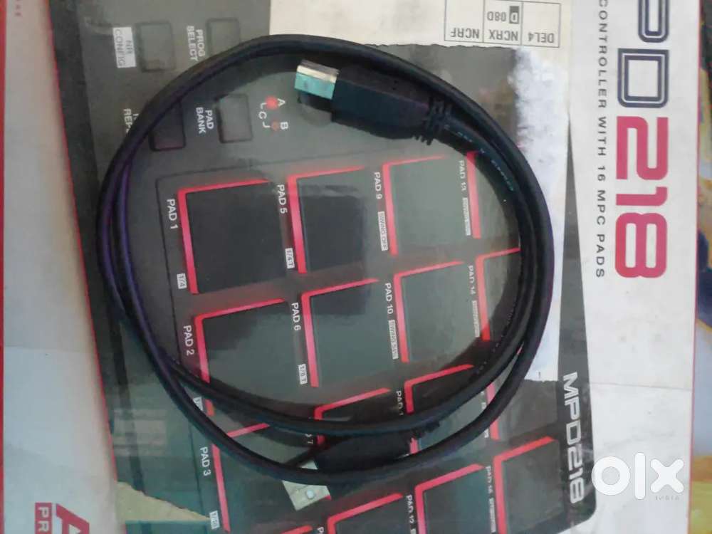 Akai MPD218 finger drums