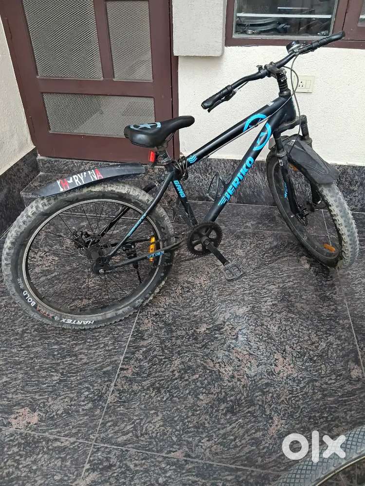 Special  Big size tyres and  light weight cycle with dual disc brake