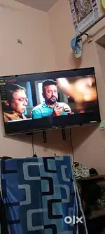 Panasonic 43 4k TV used 2 years old smart tv
