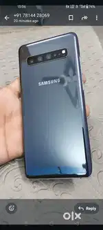 Samsung s10 5G curve display minor creck 256Gb only mobile