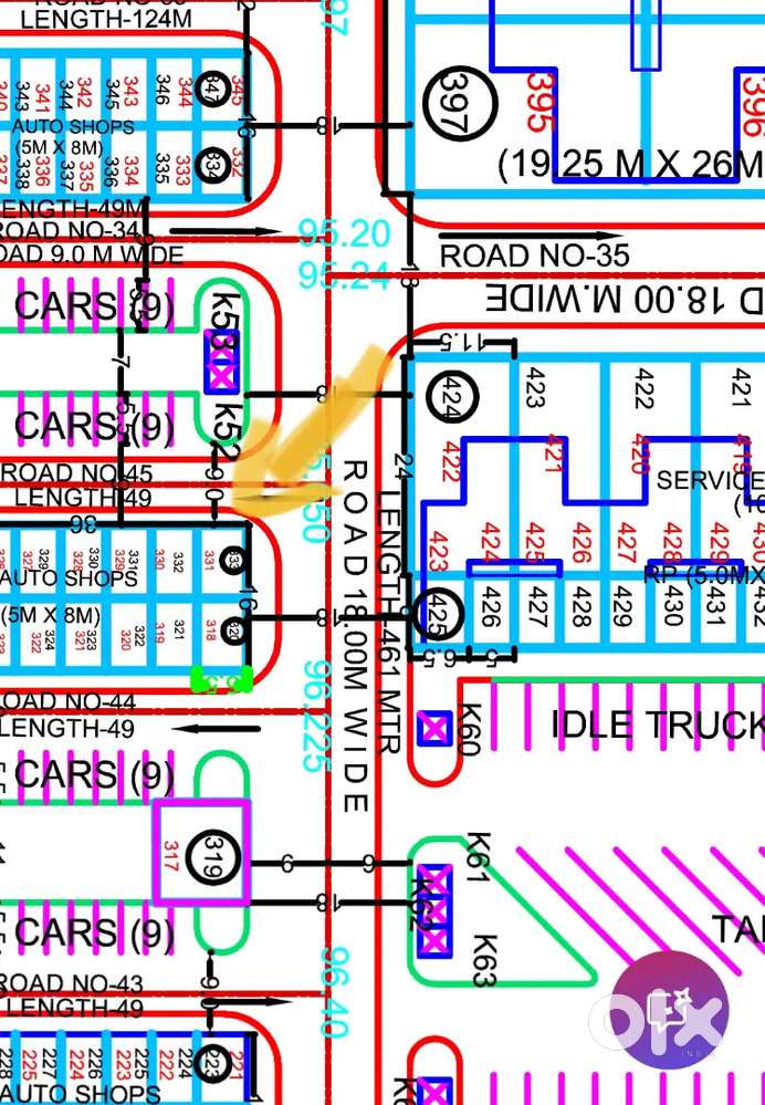 ट्रांसपोर्ट नगर सीकर रोड A3 block JDAअप्रूव्ड60फीट120 फीट कॉर्नर प्लॉट
