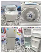 I'd67 wobble wash washing machine & double door fridge