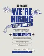 Hiring Video Editor