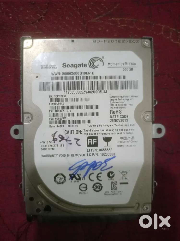 Hard disk 500GB